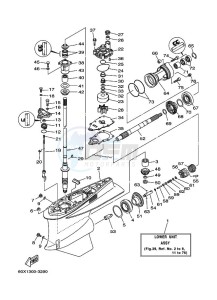 Z250FETOL drawing LOWER-CASING-x-DRIVE-1