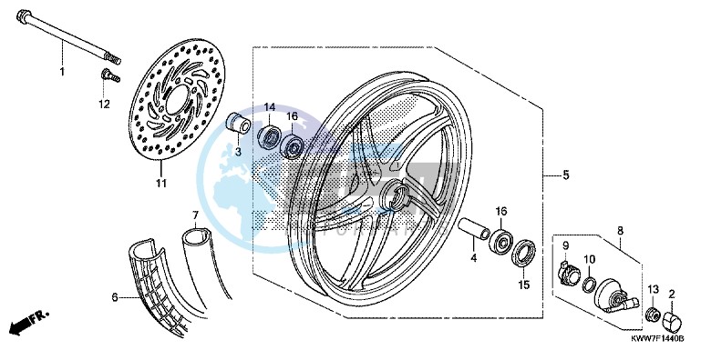 FRONT WHEEL