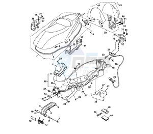 YP R X-MAX SPORT 250 drawing SEAT