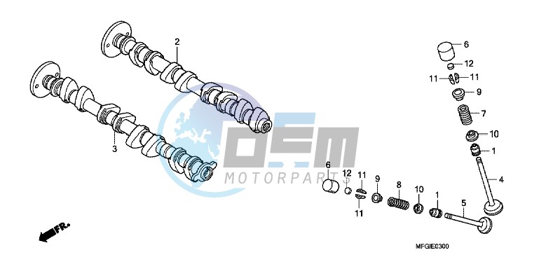 CAMSHAFT/ VALVE