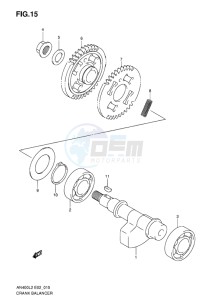 AN400Z ABS BURGMAN EU-UK drawing CRANK BALANCER