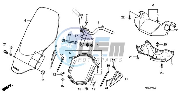 HANDLE PIPE/HANDLE COVER