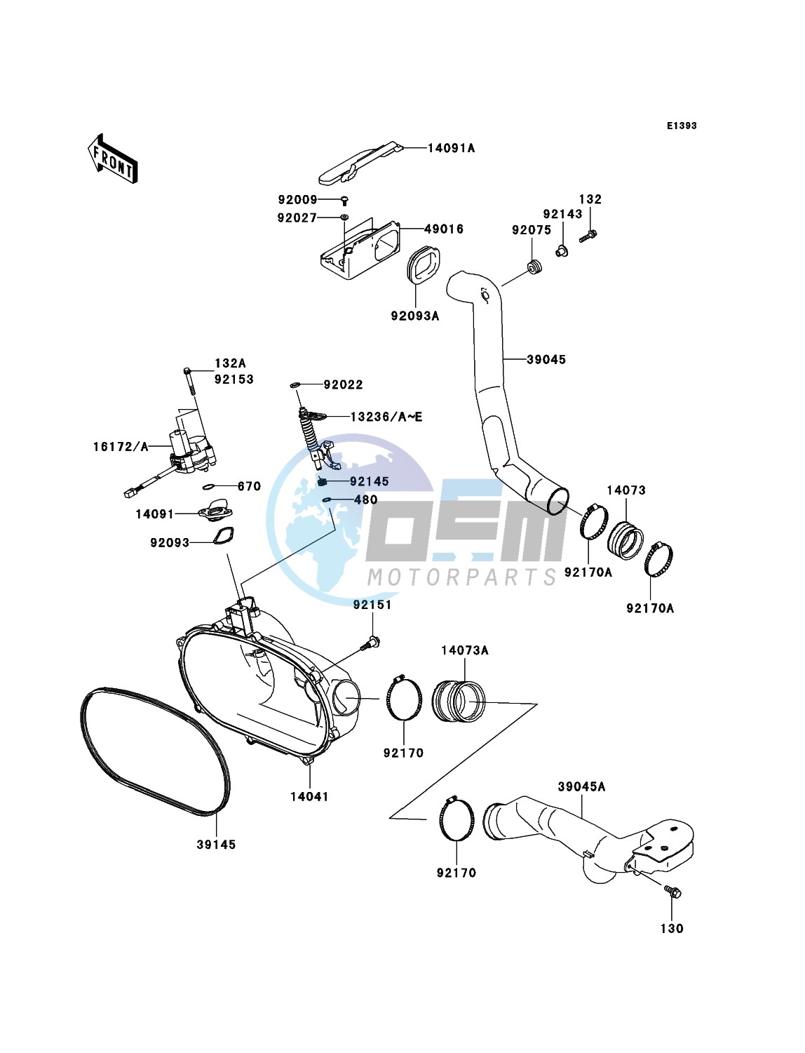 Converter Cover/Drive Belt