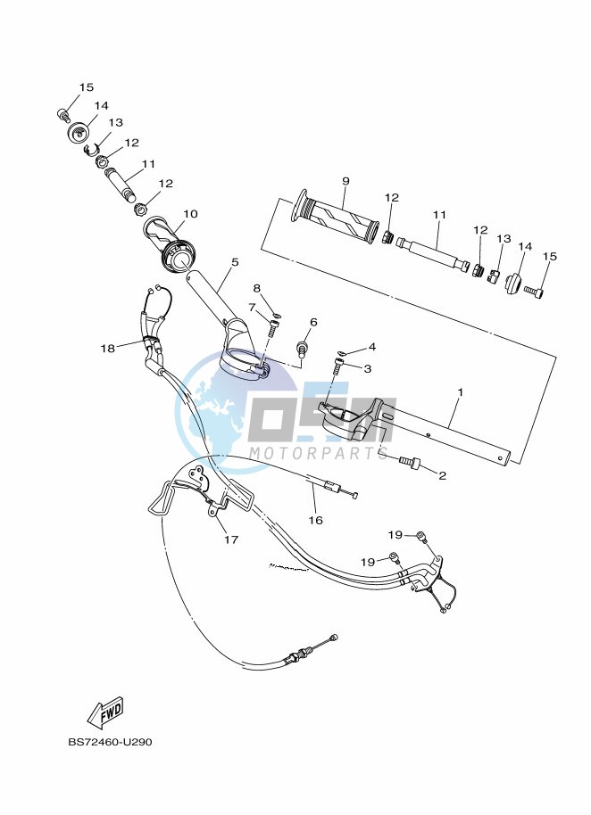 STEERING HANDLE & CABLE