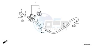 CBF1000FAB drawing AIR INJECTION CONTROLVALVE