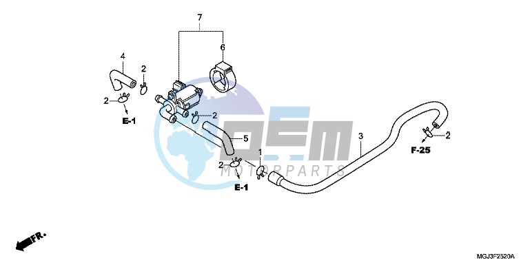 AIR INJECTION CONTROLVALVE