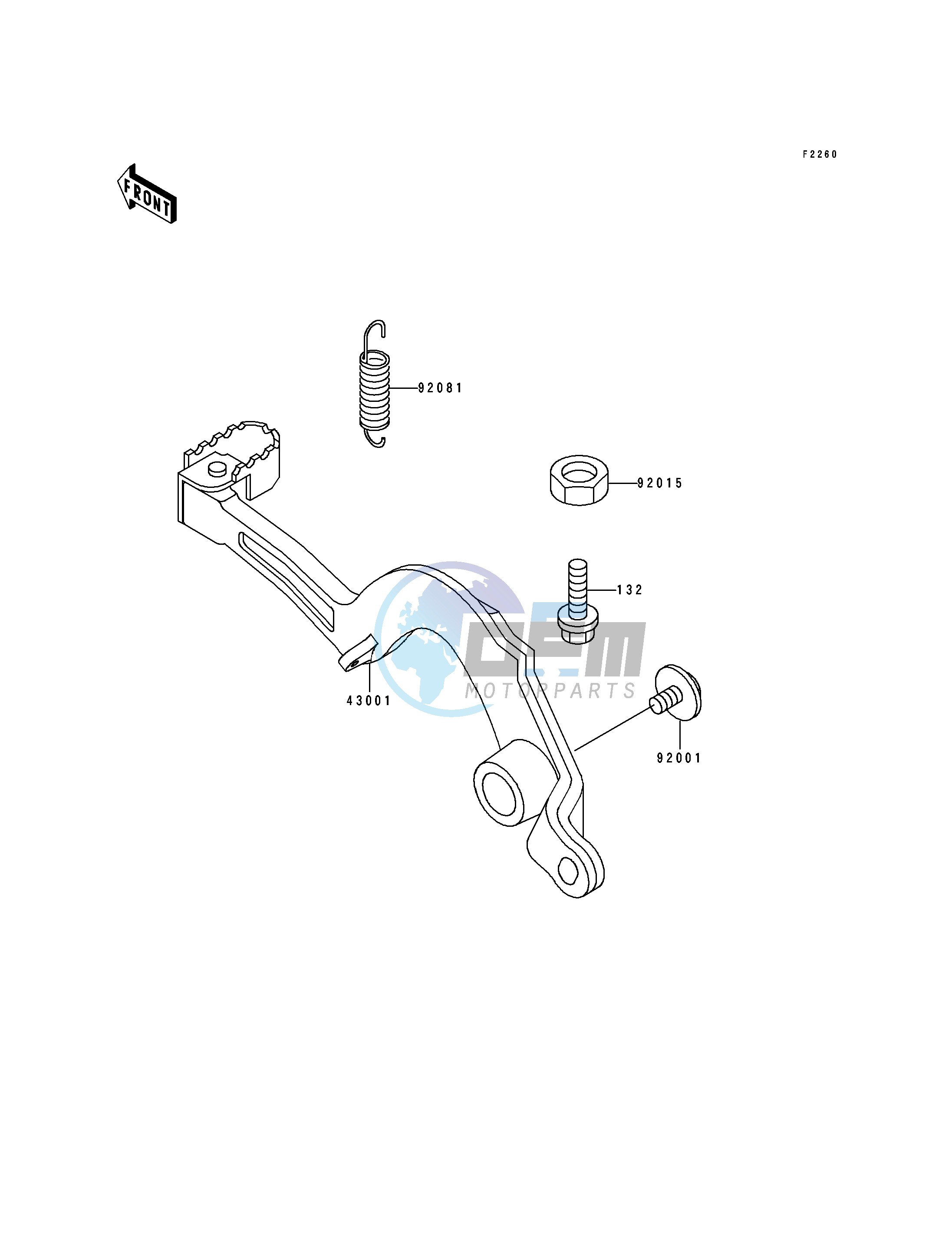 BRAKE PEDAL