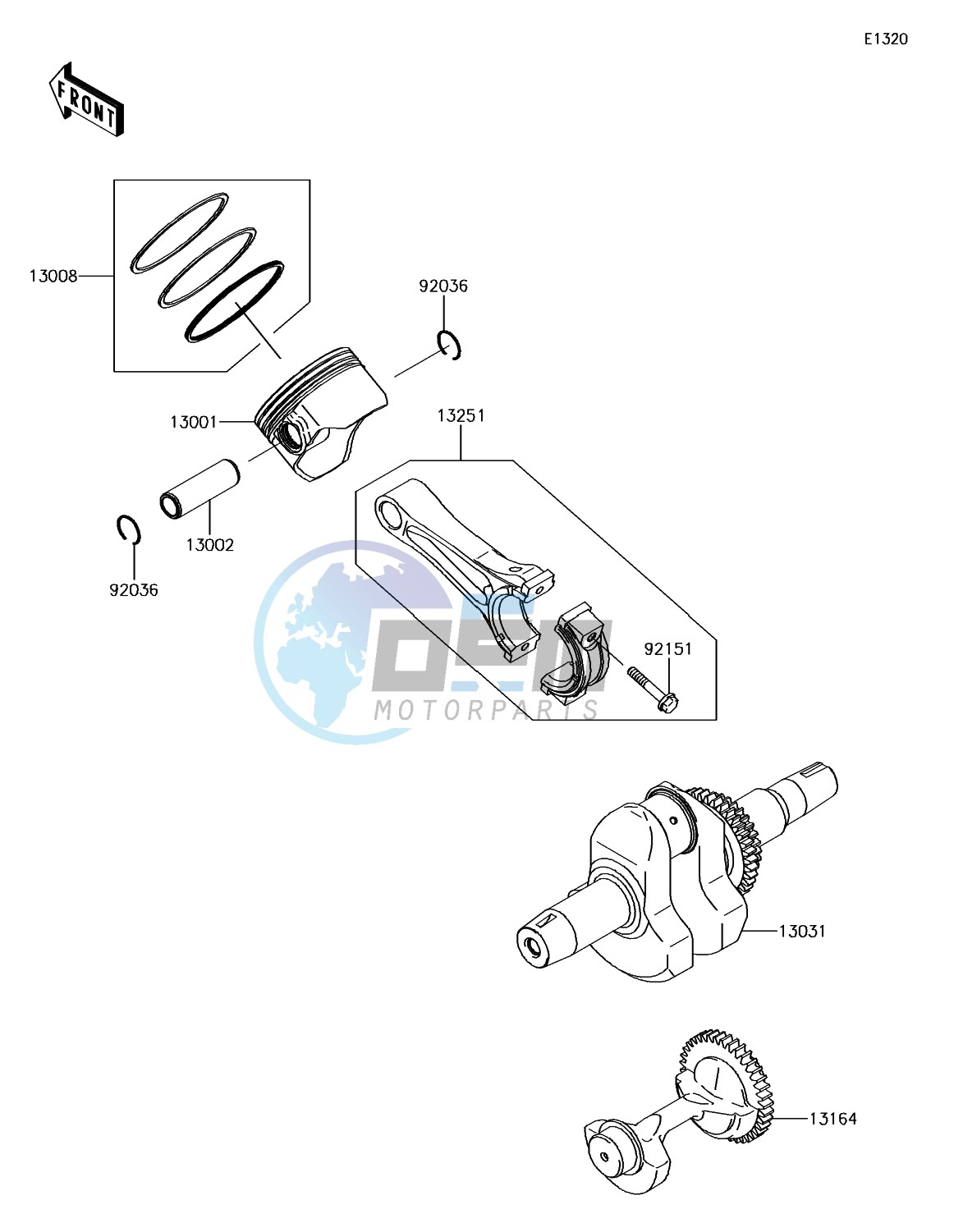 Crankshaft/Piston(s)