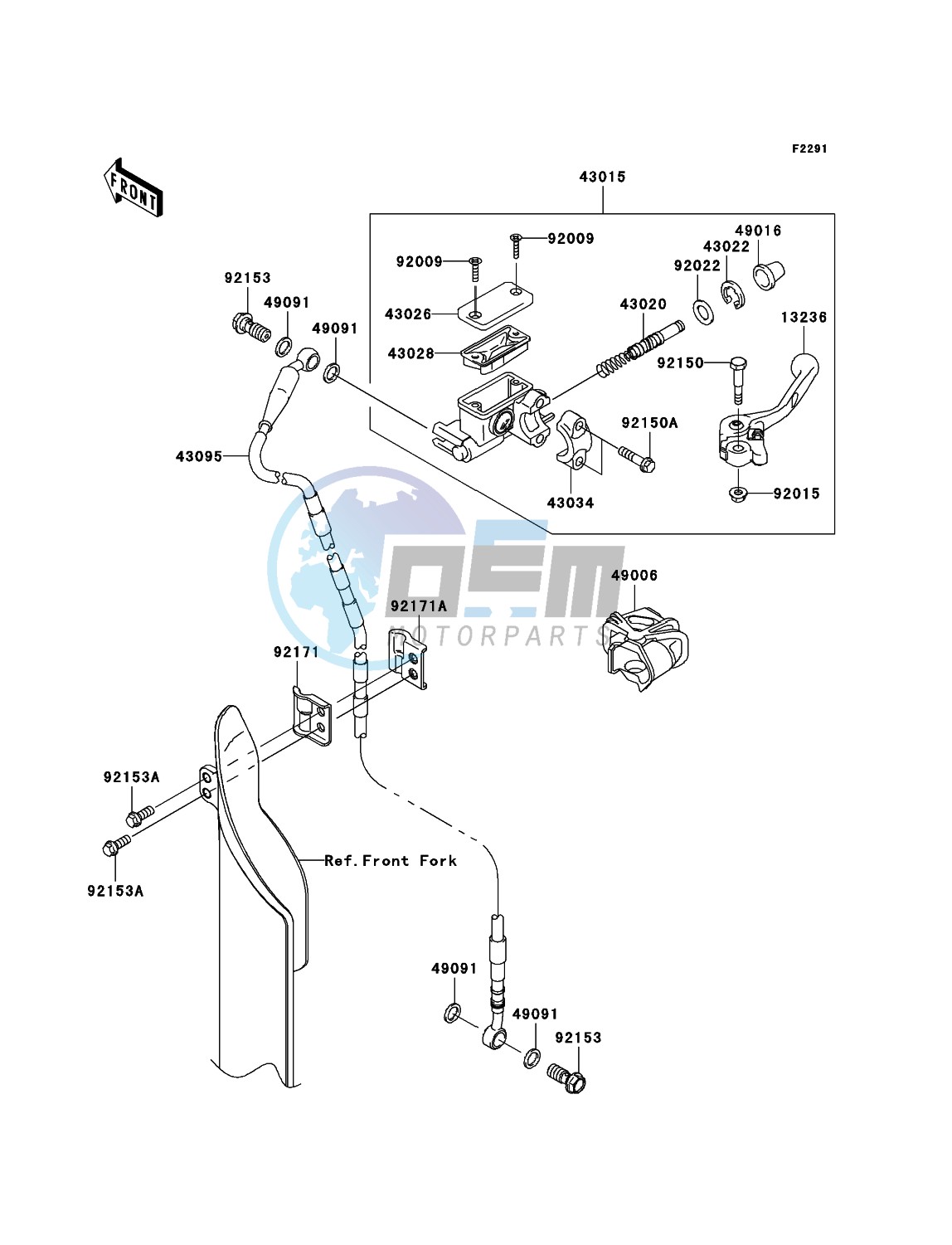 Front Master Cylinder