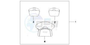 GL18009 UK - (E / AB MKH NAV) drawing DELUXE INNER BAG