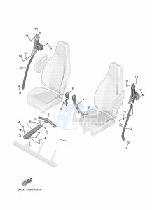 YXE1000EW YX10ERPAP (B4MN) drawing SEAT 2