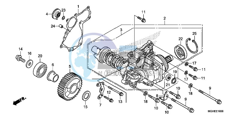 SIDE GEAR CASE