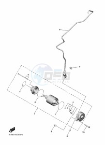 YZ250F (B7B6) drawing STARTING MOTOR