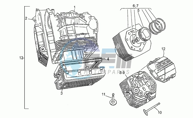 Crankcase 1991-d