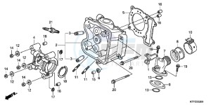 SH125C drawing CYLINDER HEAD