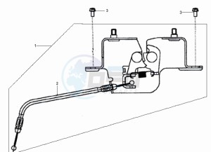 HD 125 DRUM BRAKE drawing BUDDYSEAT LOCK