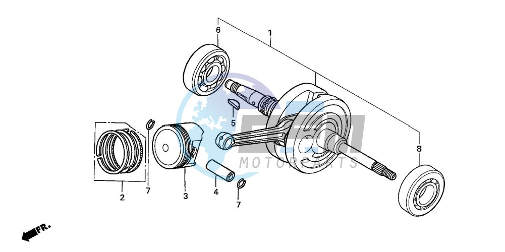 CRANKSHAFT/PISTON