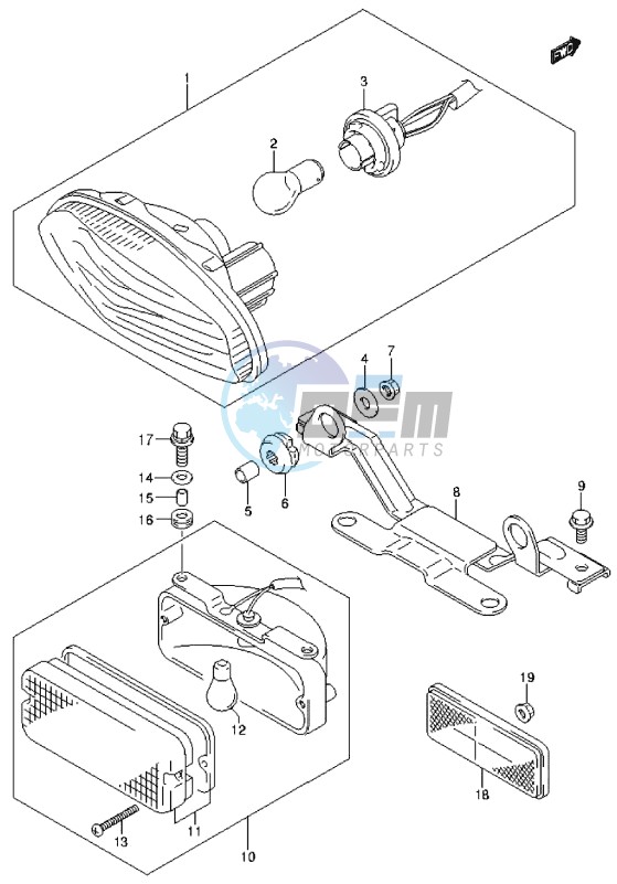 REAR COMBINATION LAMP