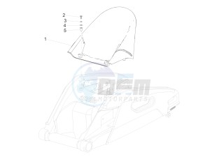 RSV4 1000 RR E4 ABS (EMEA) drawing Rear mudguard