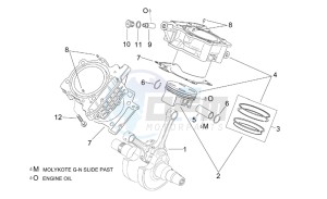 RST 1000 Futura drawing Cylinder - Piston