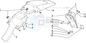 RK 50 drawing Rear mudguard