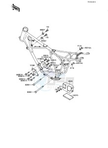 KE 175 D [KE175] (D4-D5) [KE175] drawing FRAME FITTINGS_BATTERY CASE