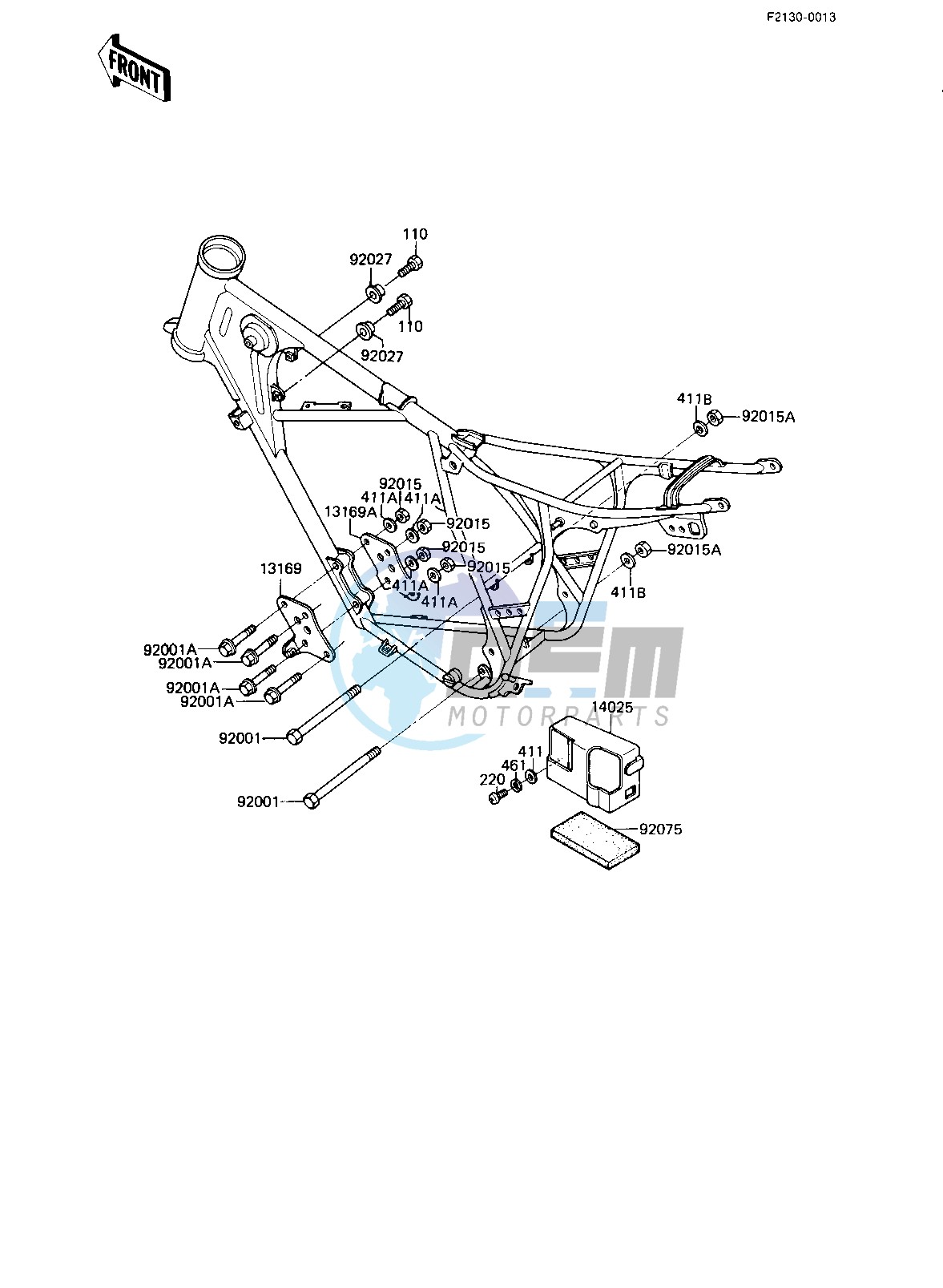 FRAME FITTINGS_BATTERY CASE