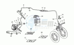 S 1000 drawing Brake caliper