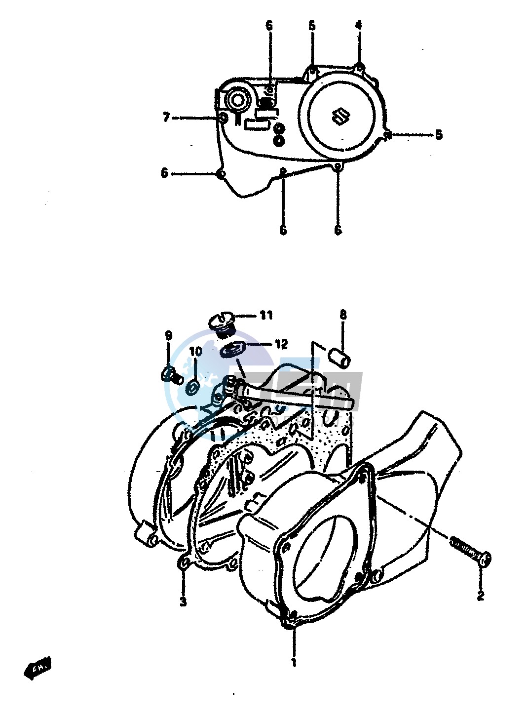 CRANKCASE COVER