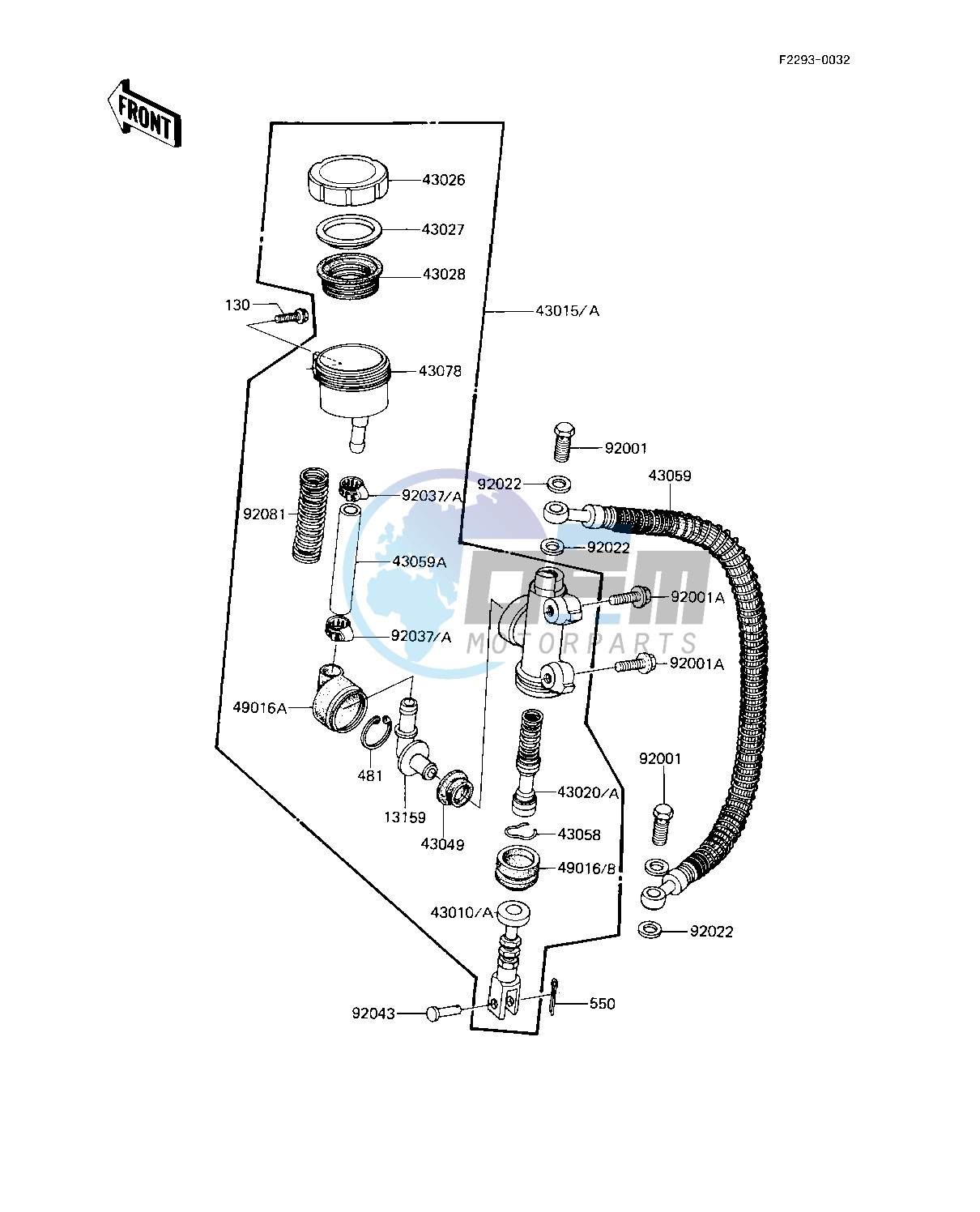 REAR MASTER CYLINDER