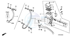 SH300AR9 UK - (E / ABS MKH SPC) drawing RR. BRAKE MASTER CYLINDER