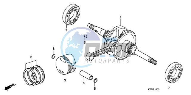 CRANKSHAFT/PISTON