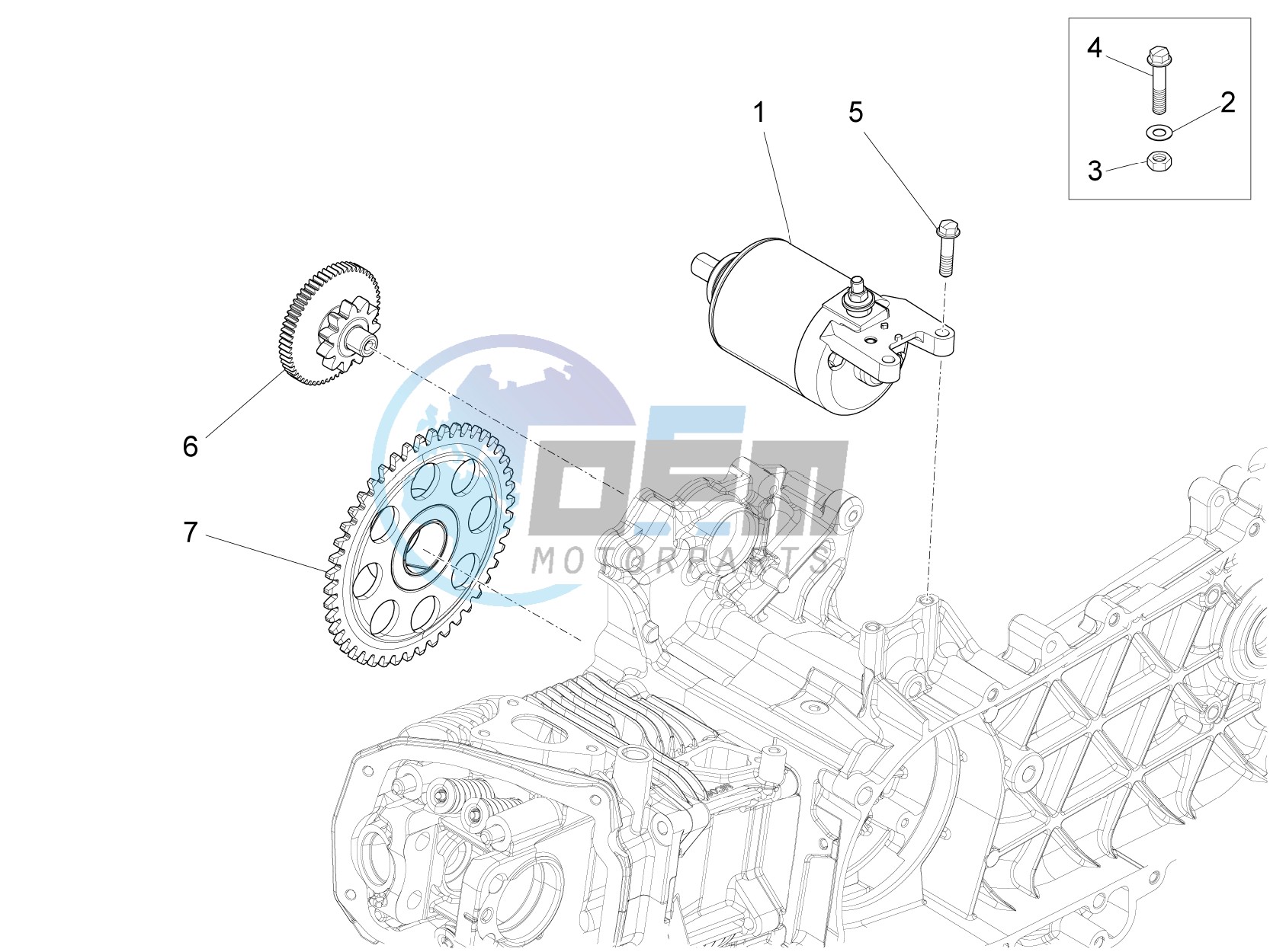 Starter - Electric starter