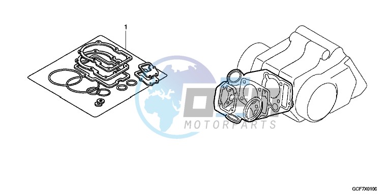 GASKET KIT A