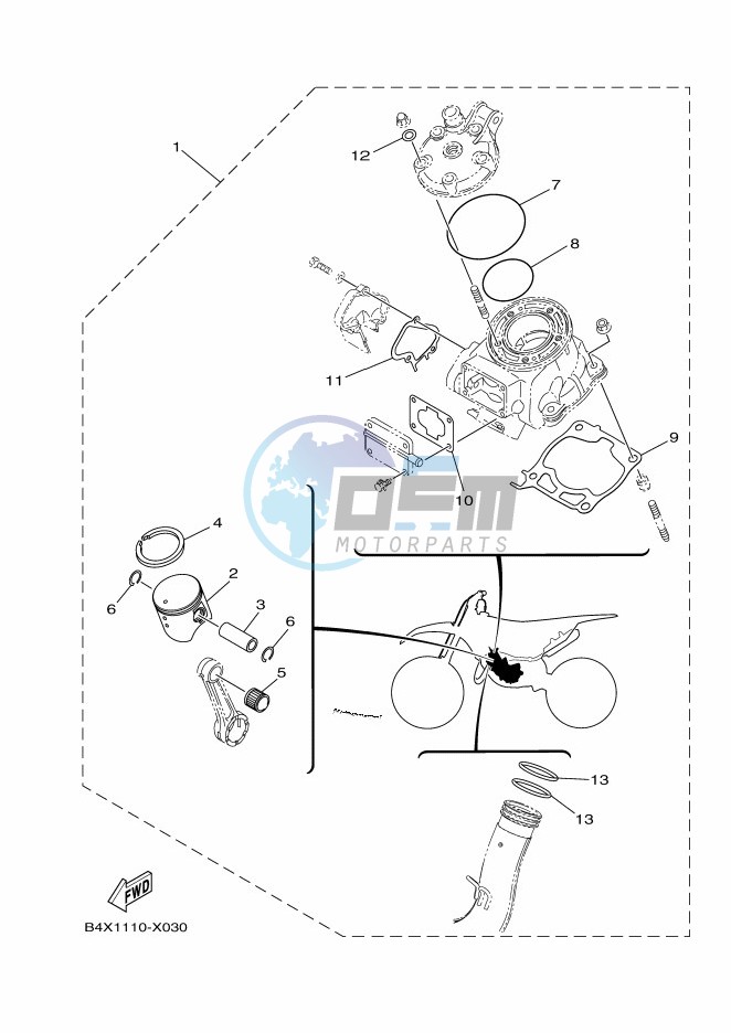 PISTON REBUILT KIT