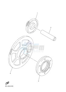 XJ6SA 600 DIVERSION (S-TYPE, ABS) (36DB 36DD) drawing STARTER