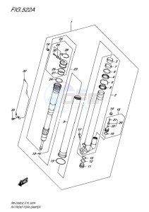 RM-Z450 EU drawing RH FRONT FORK DAMPER