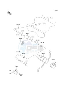 KAF 620 E [MULE 3010 4X4] (E6F-E8F) E7F drawing FUEL PUMP