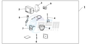 NT700VA drawing KIT NAVI GARMIN