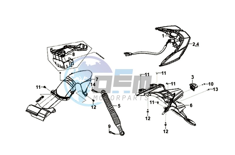 REAR LIGHT / REAR SUSPENSION