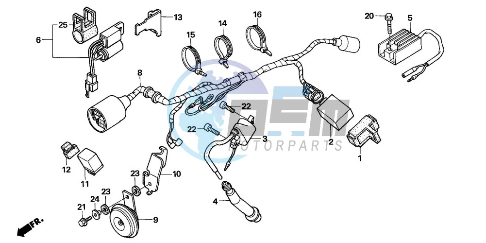 WIRE HARNESS (DK/ED/U)