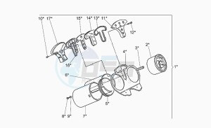 California 1100 Jackal Jackal drawing Opt.electr.revolution counter