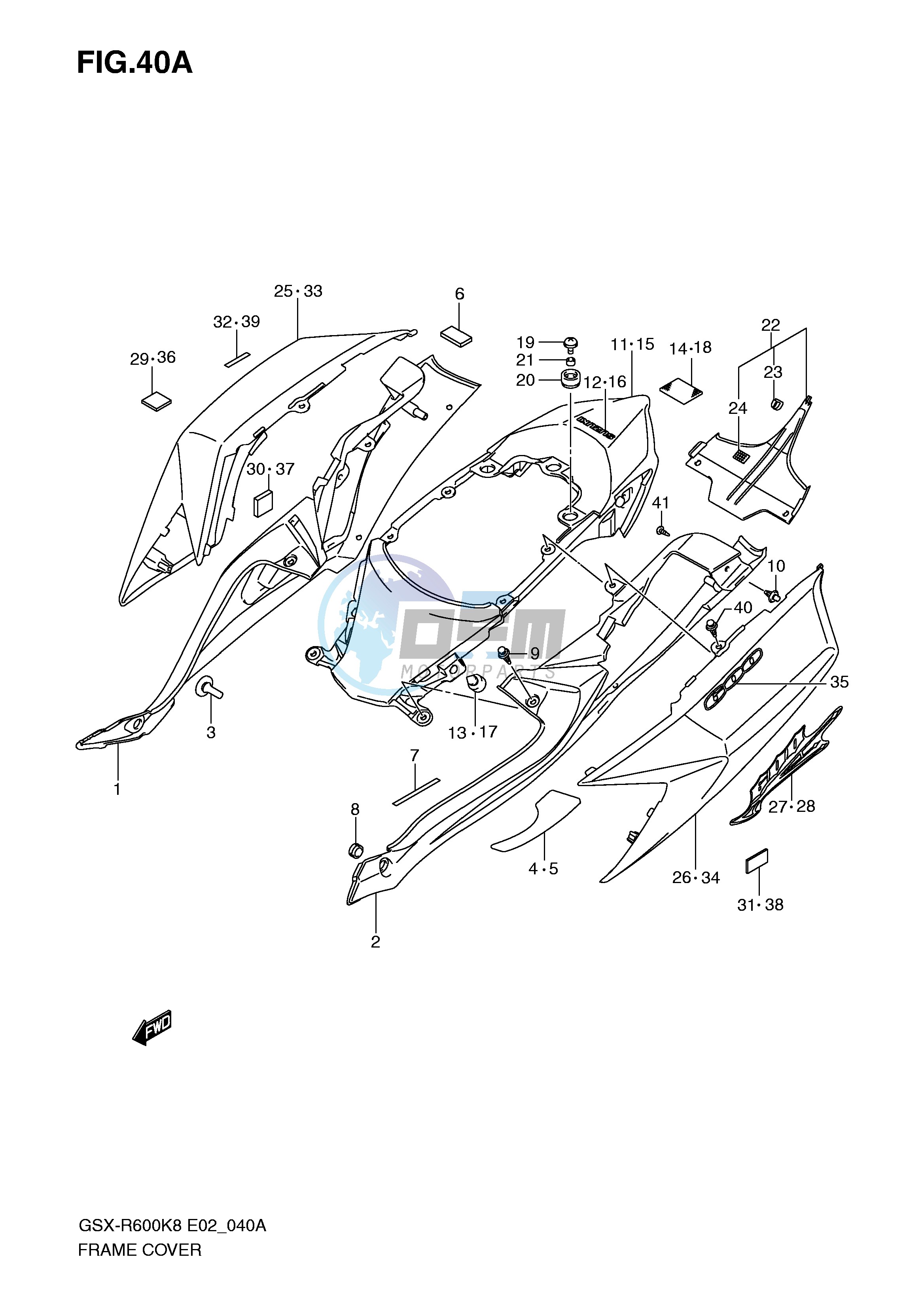 FRAME COVER (MODEL K9)