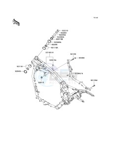 VN 1600 A [VULCAN 1600 CLASSIC] (A6F-A8FA) A7FA drawing FRAME