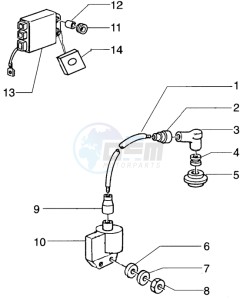 storm 50 drawing Electrical devices for vehicles with antistart