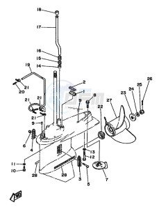 L150CETO drawing PROPELLER-HOUSING-AND-TRANSMISSION-2