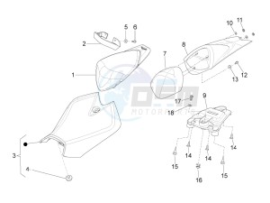 RS 125 RS REPLICA 4T E4 ABS (EMEA) drawing Saddle