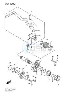 RM-Z450 EU drawing KICK STARTER