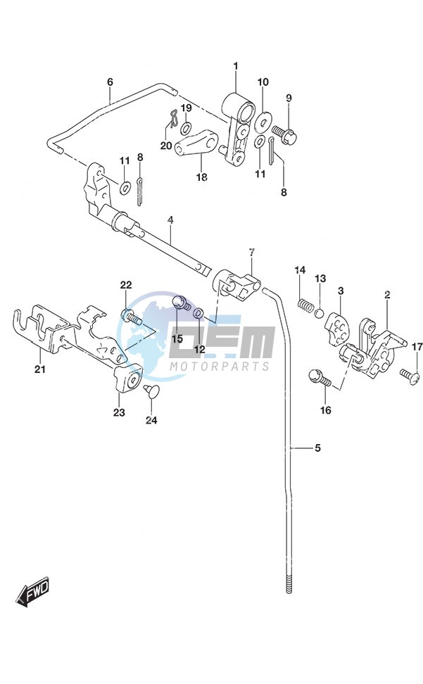 Clutch Rod Remote Control