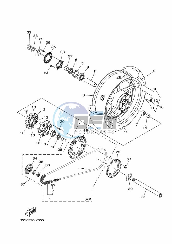 REAR WHEEL